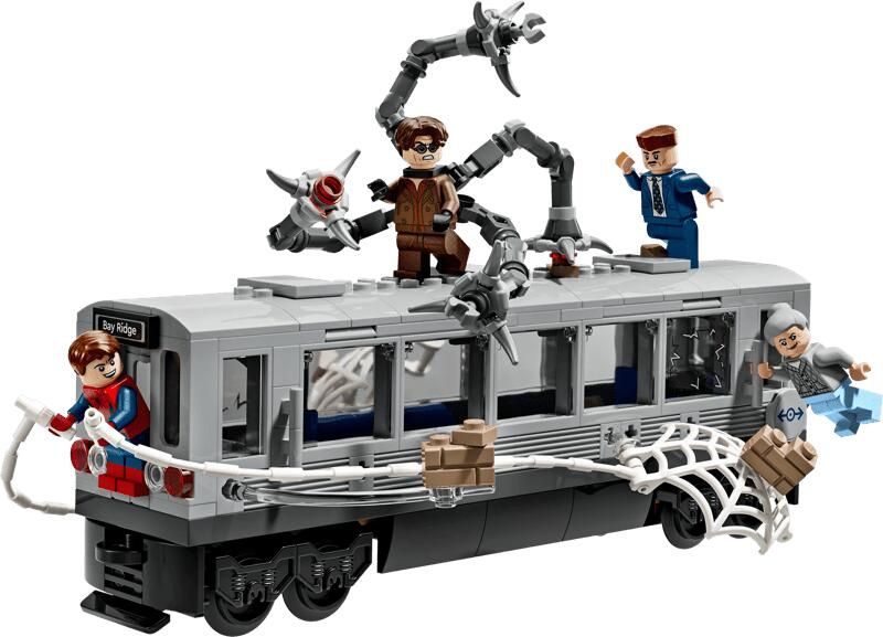 Lego Marvel Spider-Man vs. Doc Ock metroscène 76321