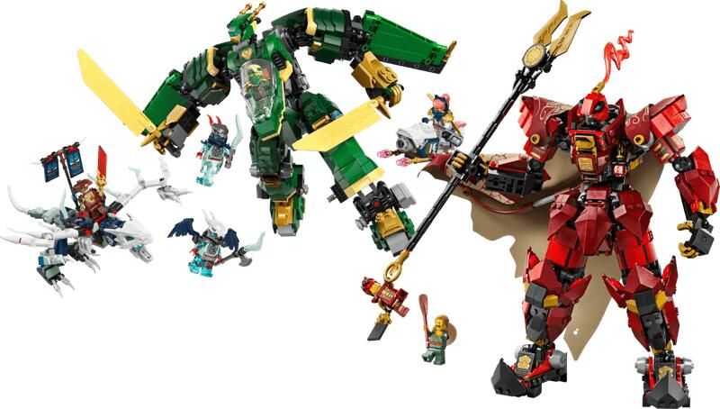Lego Ninjago mecha duo 71846 + 71845