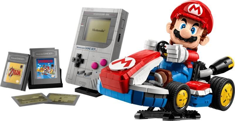 Lego Nintendo Game Boy en Mario Kart set 72046 + 72037