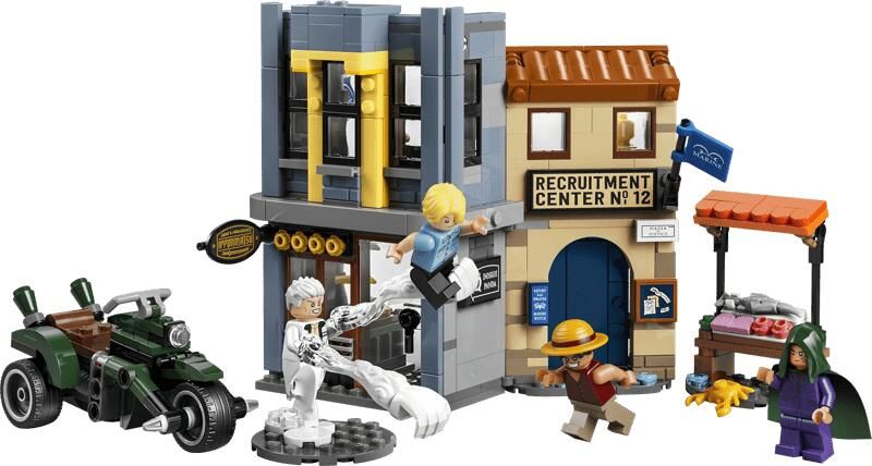 Lego One Piece Confrontatie met kapitein Smoker 75642
