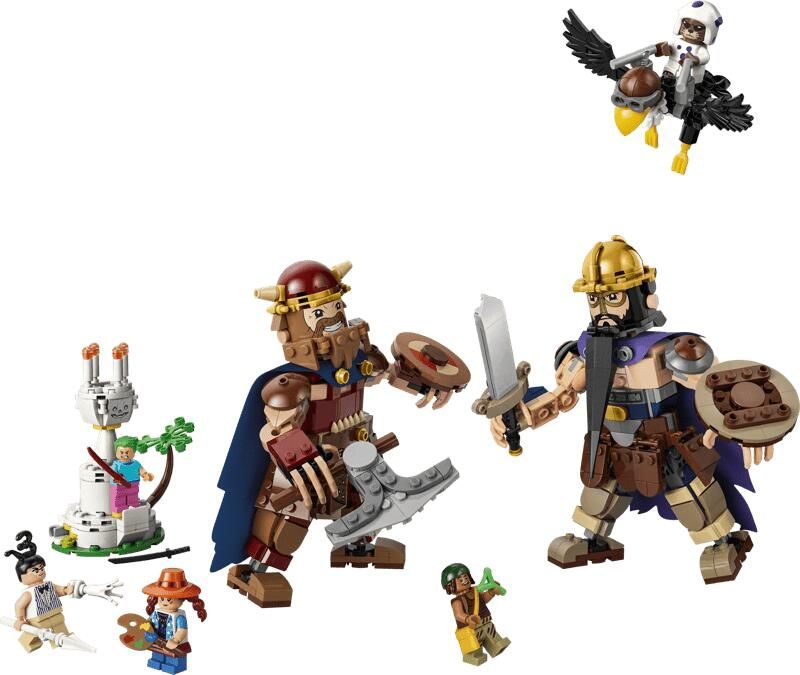 Lego One Piece Dorry vs. Brogy Reuzen van Kleine Gaarde 75644