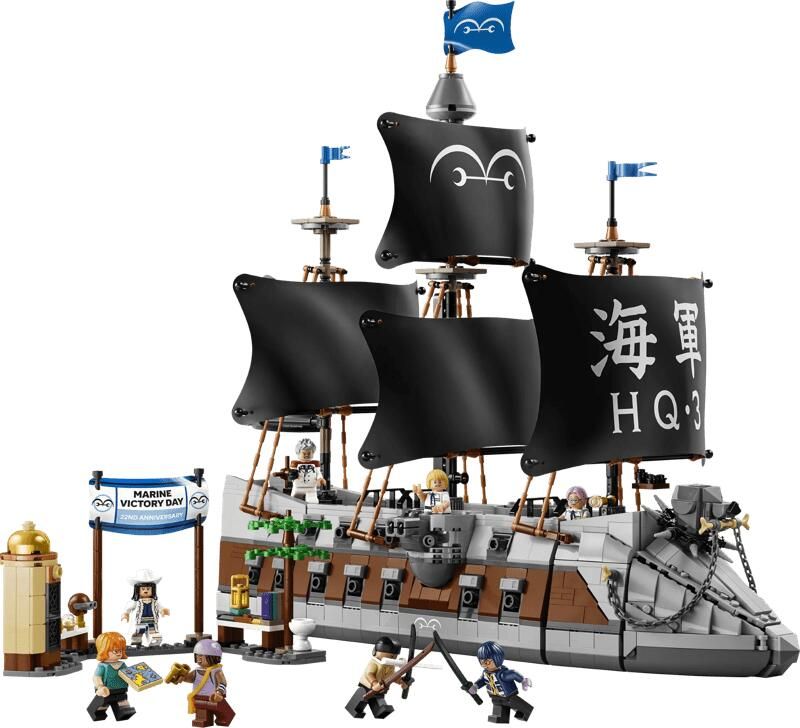 Lego One Piece Het slagschip van Garp 75646