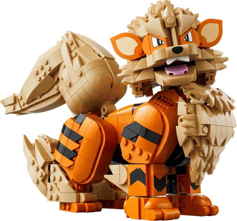 LEGO Pokémon Arcanine Pokémon Dieren Figuur Bouwpakket 72160
