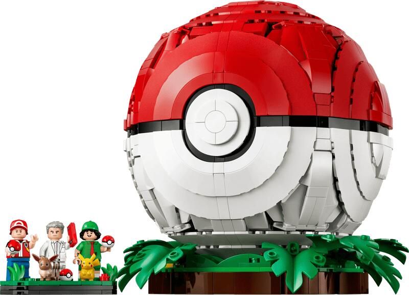 Lego Pokémon Pokéball met Trainer scènes 72154