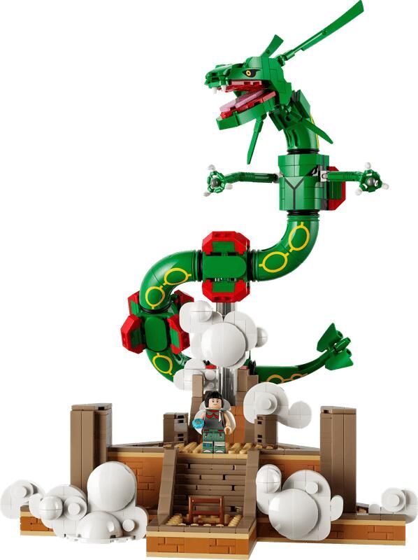 LEGO Pokémon Rayquaza Bouwpakket met Dieren Figuur 72168
