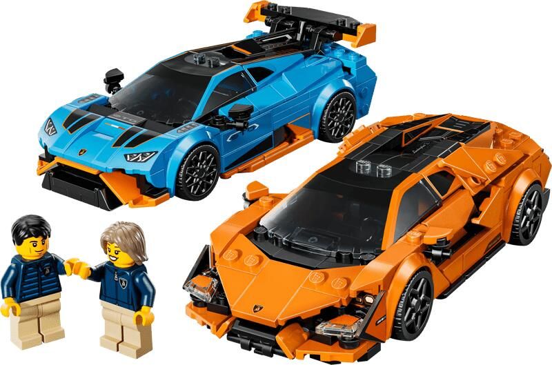 Lego Speed Champions Lamborghini Revuelto en Huracán STO 77238