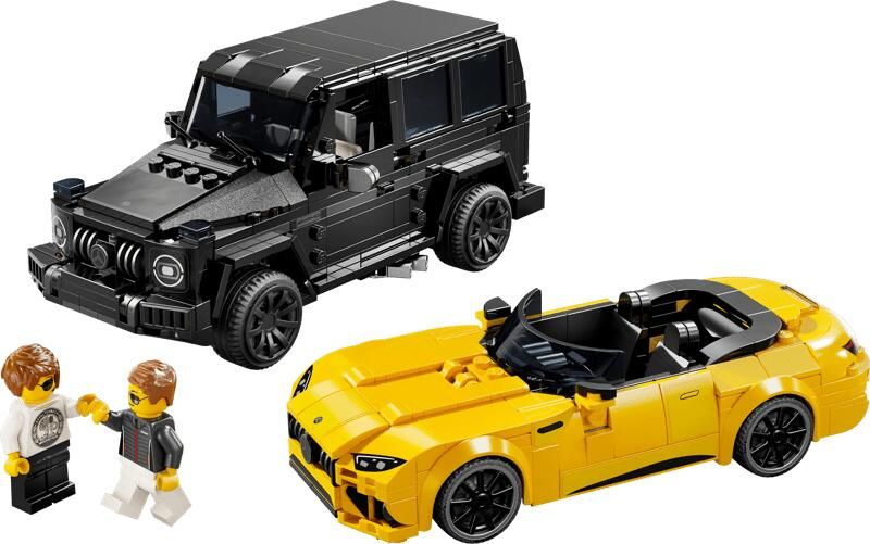 LEGO Speed Champions Mercedes-AMG G 63 en Mercedes-AMG SL 63 Auto Speelgoed voor Kinderen 76924
