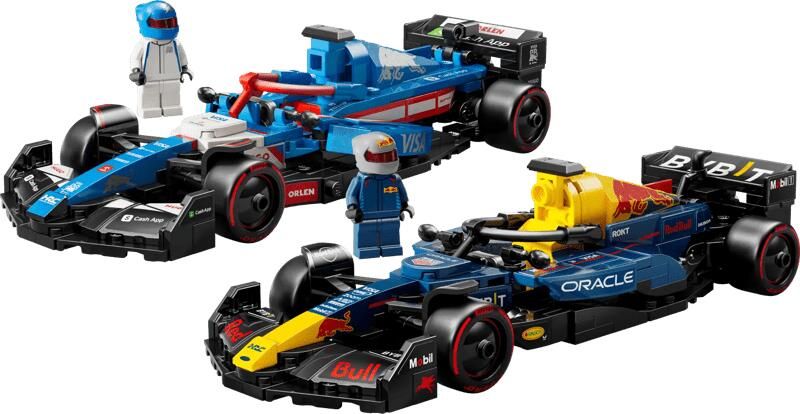 Lego Speed Champions Red bull en VCARB set