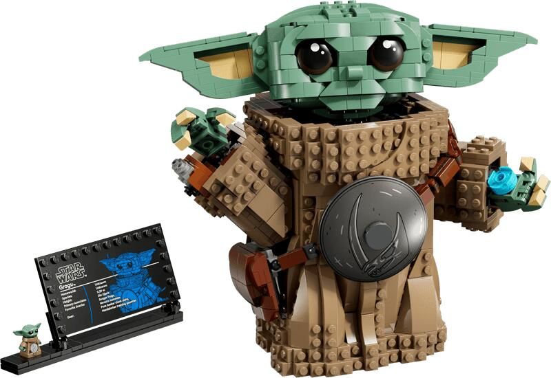 Lego Star Wars Grogu als leerling van de Mandalorian 75446