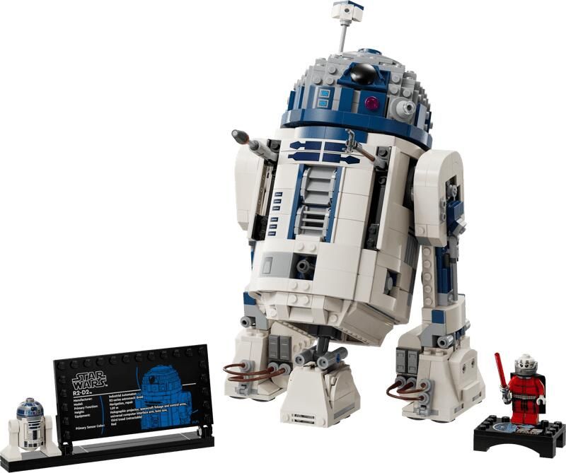 LEGO Star Wars R2-D2 Bouwbaar Robot Speelgoed voor Kinderen met Darth Malak Figuur 75379