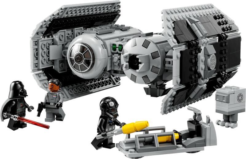 LEGO Star Wars TIE Bomber Starfighter Modelbouwset met Darth Vader en Gonk Droid 75347