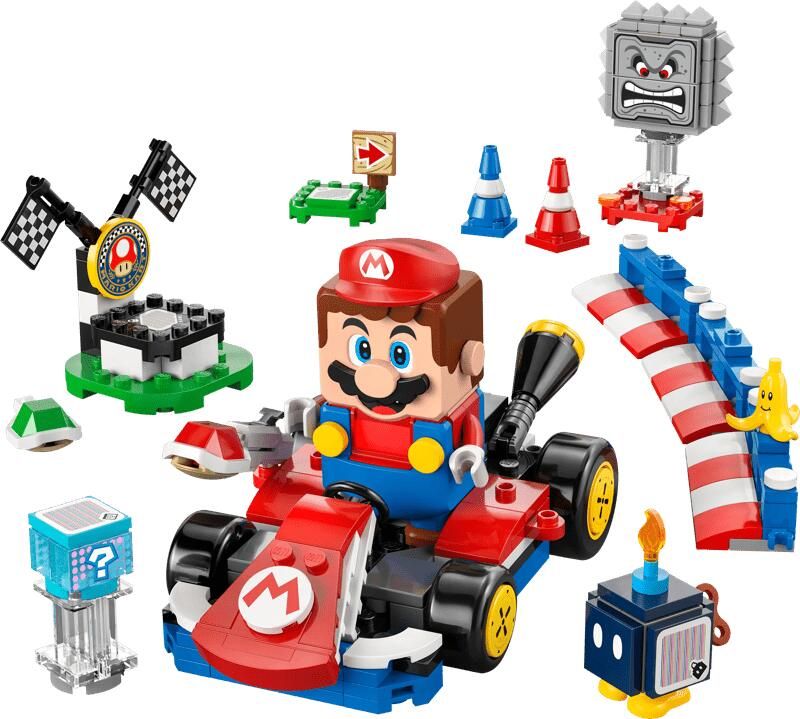 LEGO Super Mario Kart™ – Interactieve Mario™ en standaardkart 72043