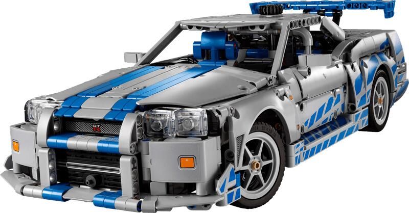 Lego Technic 2 Fast 2 Furious Nissan Skyline GT-R (R34) auto 42210