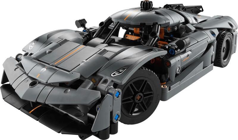 LEGO Technic Koenigsegg Jesko Absolut grijze hypercar Auto Bouwpakket voor Kinderen 42173