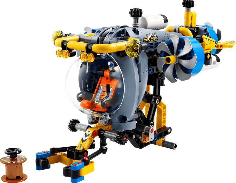 Lego Technic onderzeeër voor diepzeeonderzoek 42201