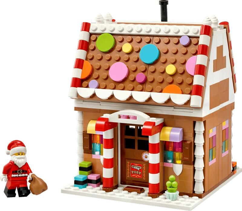 LEGO Seasons and Occasions Winters Peperkoekhuisje Kerst Speelgoed voor Kinderen 40809
