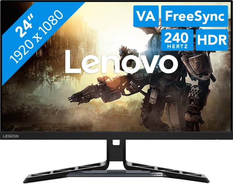 Lenovo Legion R25f-30 Monitor Zwart