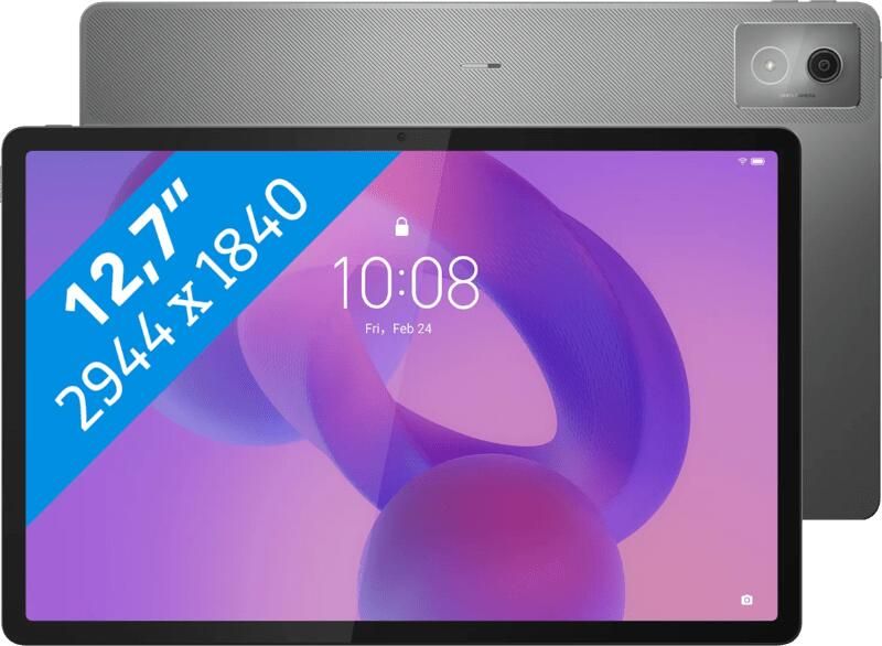 Lenovo Idea Tab Pro 12 7 inch 256GB Wifi (Mat Scherm) + Stylus Tablet Grijs
