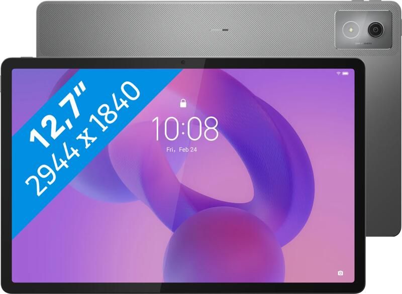 Lenovo Idea Tab Pro 12 7 inch 256GB Wifi Grijs Mat Scherm met Stylus