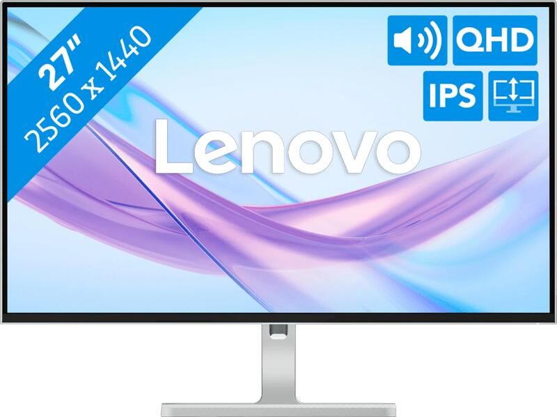 Lenovo Ledscherm L27q-4A 69 cm 27" QHD
