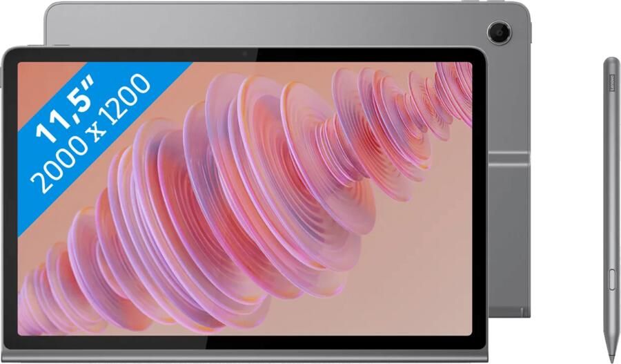 Lenovo Tab Plus 11.5 inch 128GB Wifi Grijs met Sleeve + Stylus