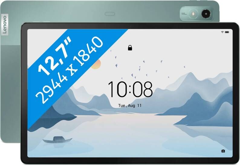 Lenovo Tab P12 8GB 128GB Wifi (Mat Scherm) + Pen Tablet Groen