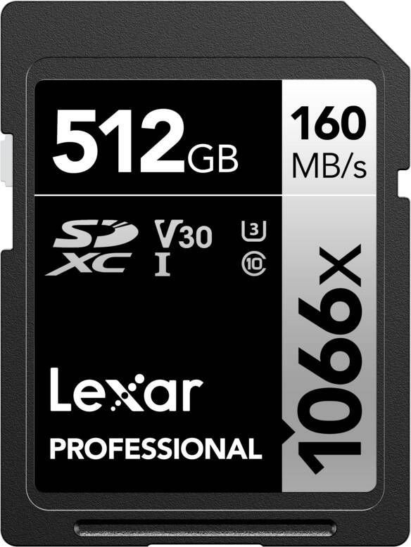 Lexar SDXC Professional UHS-I 1066x 512GB V30 | SD kaarten | Fotografie Geheugen&Opslag | 0843367122448