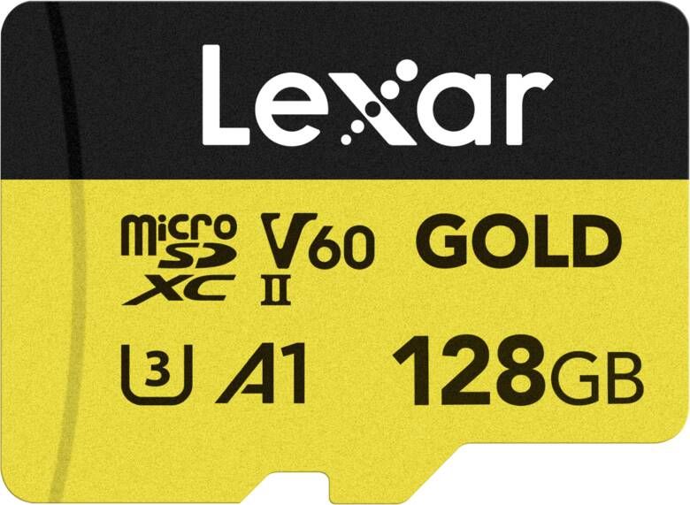 Lexar Professional GOLD 128GB microSDXC 280mb s