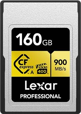 Lexar CFexpress Pro Type A Gold Series 160GB 900MB s | CFe kaarten | Computer&IT Data opslag | 0843367127733