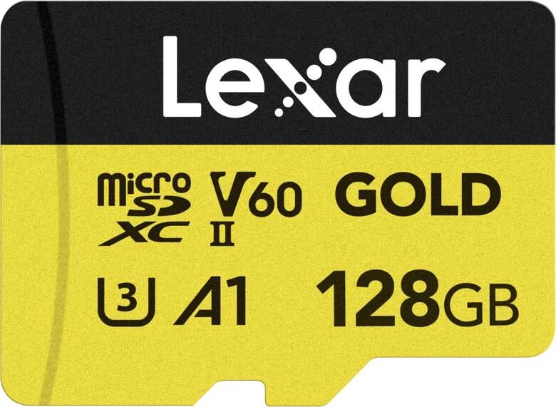 Lexar Professional MicroSDXC GOLD 128GB 100MB s
