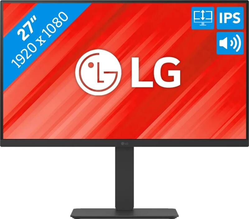 LG 27BA650-B Monitor Zwart
