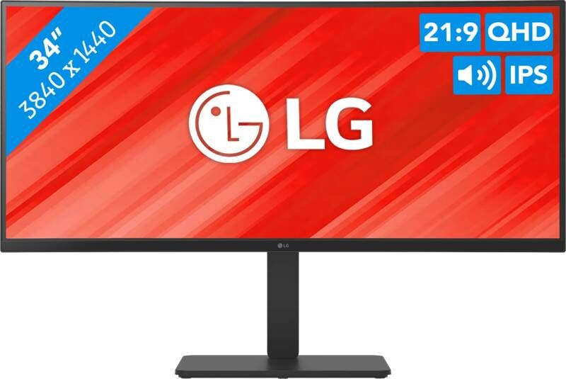 LG 34BA75QE-B Monitor Zwart