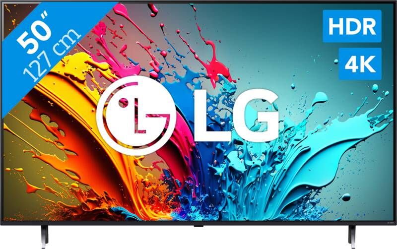 LG QNED-tv 50QNED85T6A 126 cm 50" 4K Ultra HD Smart TV