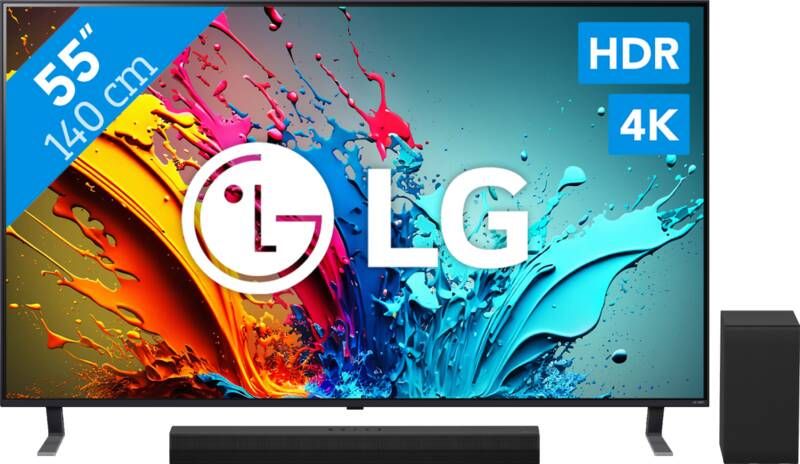 LG 55QNED85T6C (2024) + DS40T