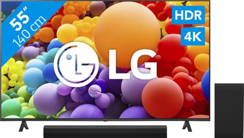 LG 55UR78006LK + Soundbar