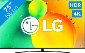 LG 75NANO766QA 4K NanoCell TV