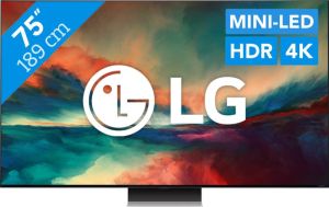 LG QNED-tv 75QNED866RE 189 cm 75 " 4K Ultra HD Smart TV