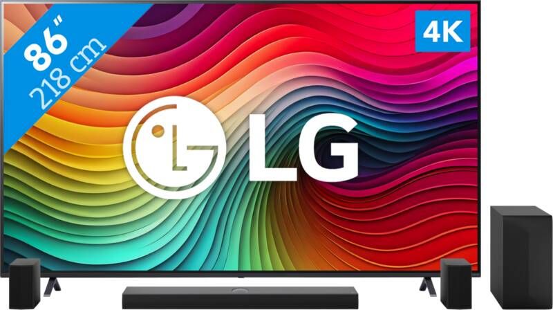 LG 86NANO81T6A (2024) + Soundbar