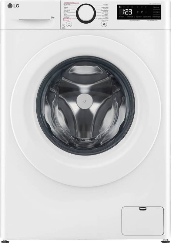 LG GC3R309S3 A-10% 9 kg Wasmachine Slimme AI DD™ motor Hygiënisch wassen met stoom Beste zorg met 6 Motion