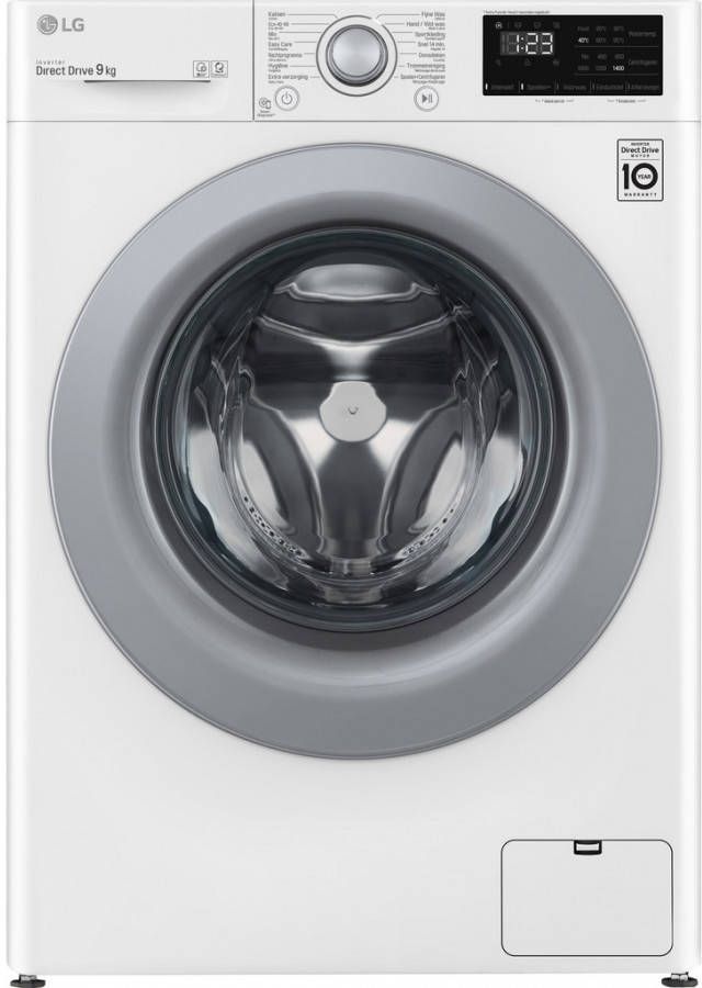 LG GC3V309N4 9kg Wasmachine met Slimme AI DD™ motor Beste zorg met 6 Motion