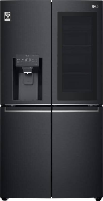 LG GMX945MC9F Amerikaanse koelkast met InstaView™ Door-in-Door™ 563L inhoud DoorCooling+™ Water- en ijsdispenser met UVnano™ Total No Frost Inverter Linear Compressor