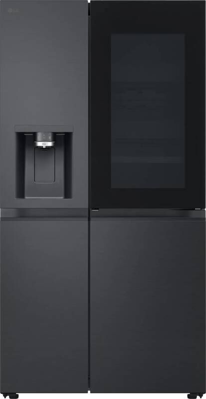 LG GSXE91EVAD Amerikaanse koelkast Zwart