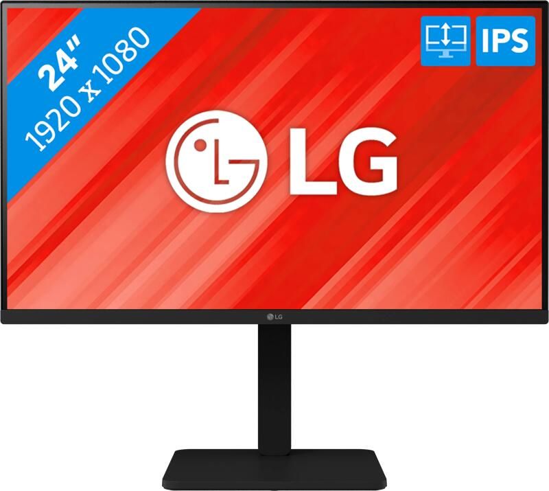 LG 24BA450-B Monitor Zwart