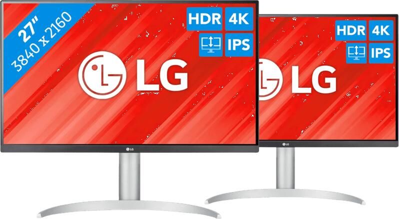 LG 27UP83AK-W Duo Pack