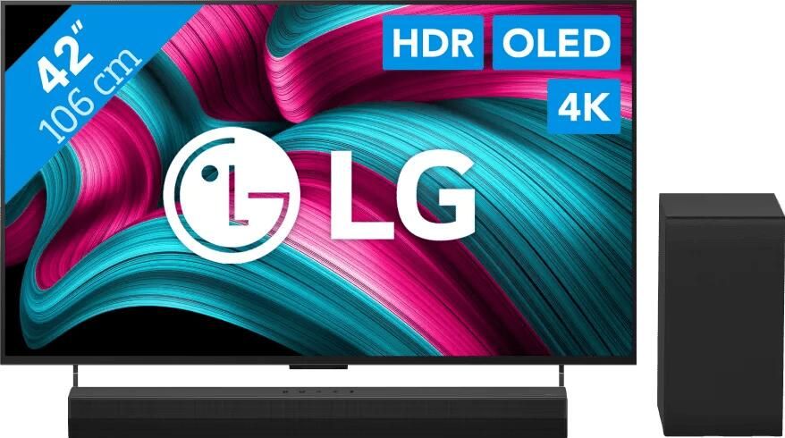 LG 42" OLED EVO C54 4K (2025) + DS40T