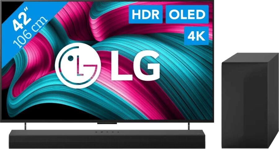 LG 42" OLED EVO C54 4K (2025) + DS60TR