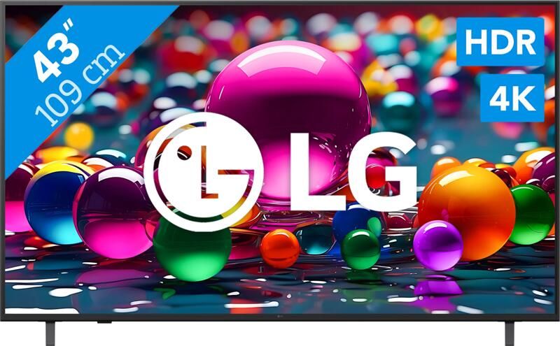 LG 43" Smart UA75 4K (2025)