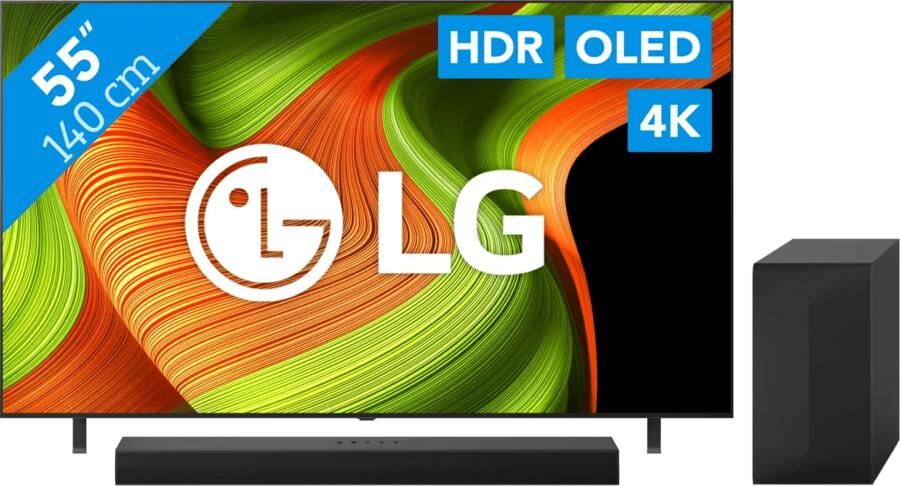 LG 55" OLED B56 4K (2025) + DS60TR