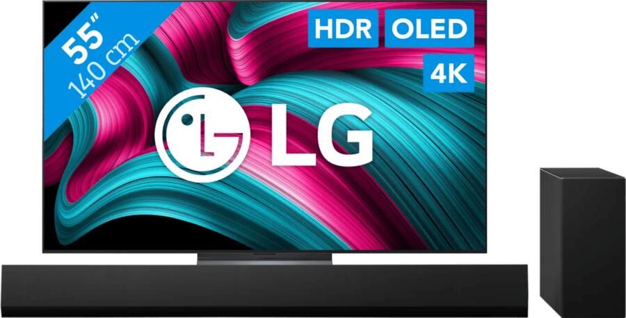LG 55" OLED EVO C54 4K (2025) + DSG10TY