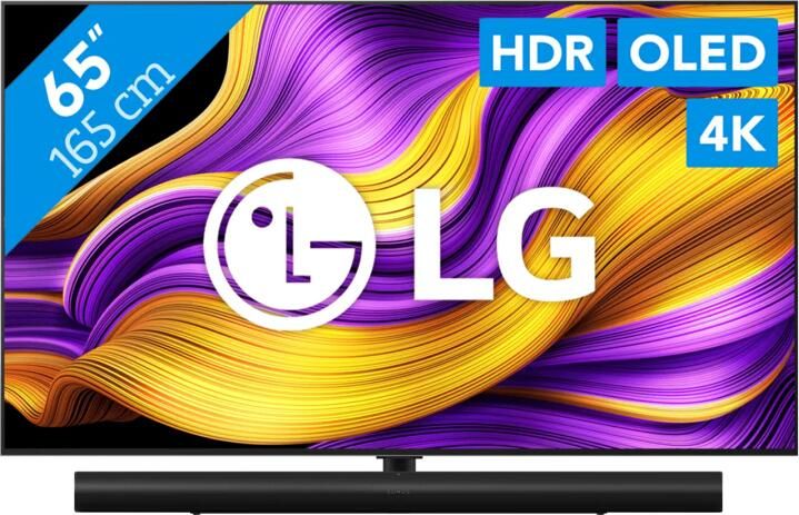 LG 65" OLED EVO G56 4K (2025) + Sonos Arc Ultra Zwart